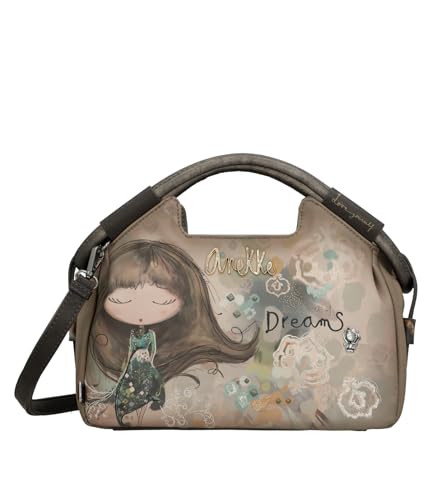 Anekke Umhängetasche Handtasche Real Bowling Bag Multicolor mehrfarbig von Anekke