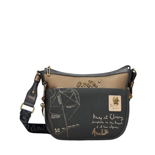 Anekke Umhängetasche Schultertasche Boutique Crossbody Bag Multicolor dunkelblau von Anekke