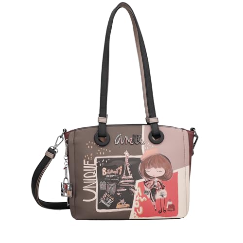 Anekke Umhängetasche Schultertasche Mademoiselle Tote Bag Multicolor mehrfarbig von Anekke