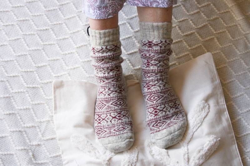 Norweger-Socken, Qualitätssocken Aus 80 % Merinowolle, Unisex-Socken Norweger-Socken, Qualitätssocken Aus 80 % Merinowolle, Unisex-Socken von AnemoneDream