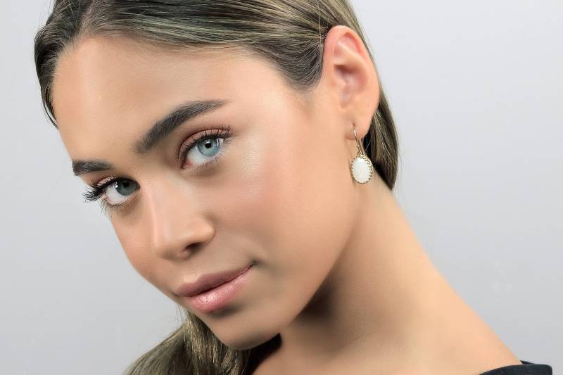 Einzigartige Perlmutt Ohrringe Handwerker Für Frauen Geschenke Schwester Geburtstag Naturperlen von AnemoneJewelry