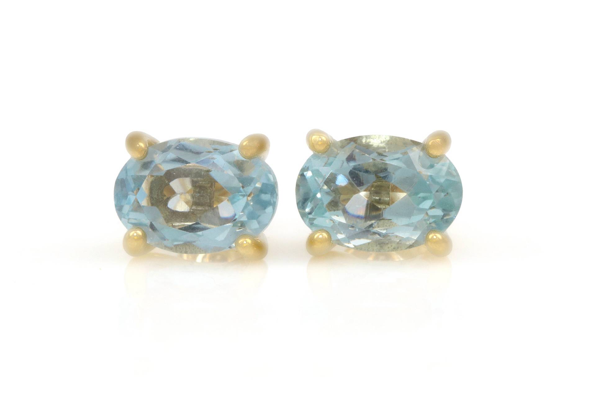 November Birthstone Ohrringe Blautopas Solid Gold Edelstein 18K Ohrstecker Brautjungfer Geschenke November Birthstone Ohrringe Blautopas Solid Gold Edelstein 18K Ohrstecker Brautjungfer Geschenke von AnemoneUnique