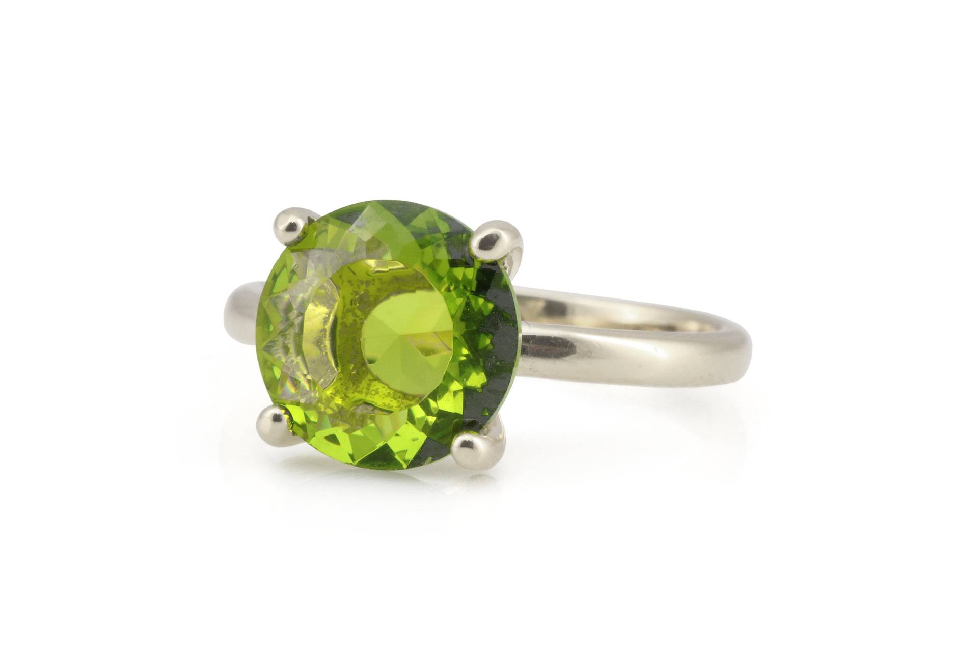 stapelbarer Peridotring Edelsteinring Silberringe Diamantring Halbedelstein Ring August Birthstone Grüner stapelbarer Peridotring Edelsteinring Silberringe Diamantring Halbedelstein Ring August Birthstone Grüner von AnemoneUnique