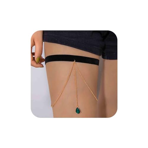 Aneneiceera Mehrlagige Bein Kette Smaragd Oberschenkel Kette Smaragd Quaste Oberschenkel Kette Grün Kristall Bein Oberschenkel Kette Punk Körper Kette Rave Gold Oberschenkel Körper Schmuck Für Frauen Aneneiceera Mehrlagige Bein Kette Smaragd Oberschenkel Kette Smaragd Quaste Oberschenkel Kette Grün Kristall Bein Oberschenkel Kette Punk Körper Kette Rave Gold Oberschenkel Körper Schmuck Für Frauen von Aneneiceera