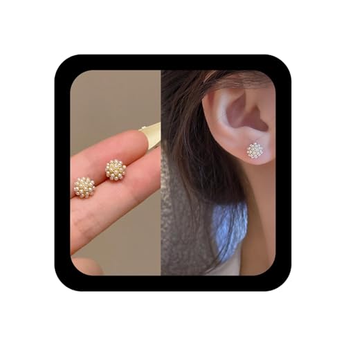 Aneneiceera Vintage Winzigen Cluster Perlen Ohrringe Gold Kleine Perle Kugel Ohrstecker Ohrring Multi Weiße Perle Ohrring Minimalistischen Runden Ohrringe Schmuck Für Frauen Aneneiceera Vintage Winzigen Cluster Perlen Ohrringe Gold Kleine Perle Kugel Ohrstecker Ohrring Multi Weiße Perle Ohrring Minimalistischen Runden Ohrringe Schmuck Für Frauen von Aneneiceera