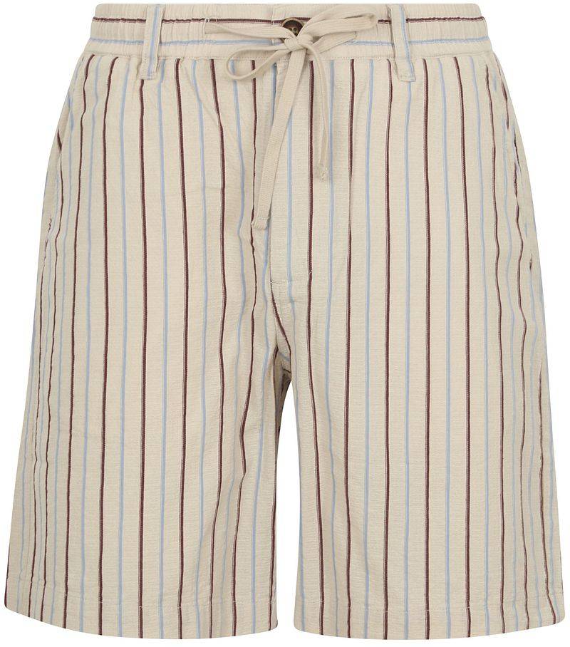 Anerkjendt AKLT Short Streifen Beige - Größe XL von Anerkjendt