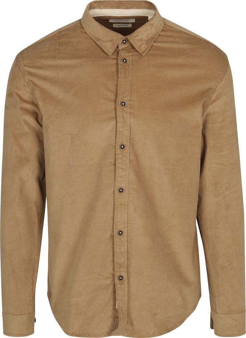 Anerkjendt Hemd Leif Corduroy Beige - Größe XL von Anerkjendt
