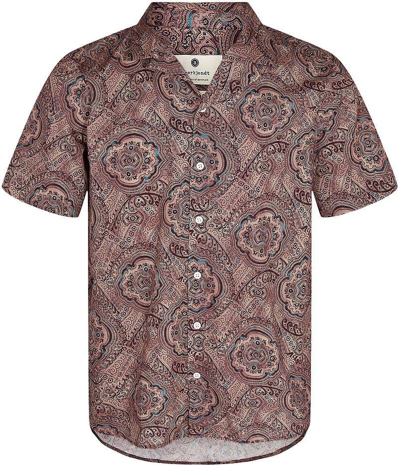 Anerkjendt Hemd Leo Braun - Größe S von Anerkjendt