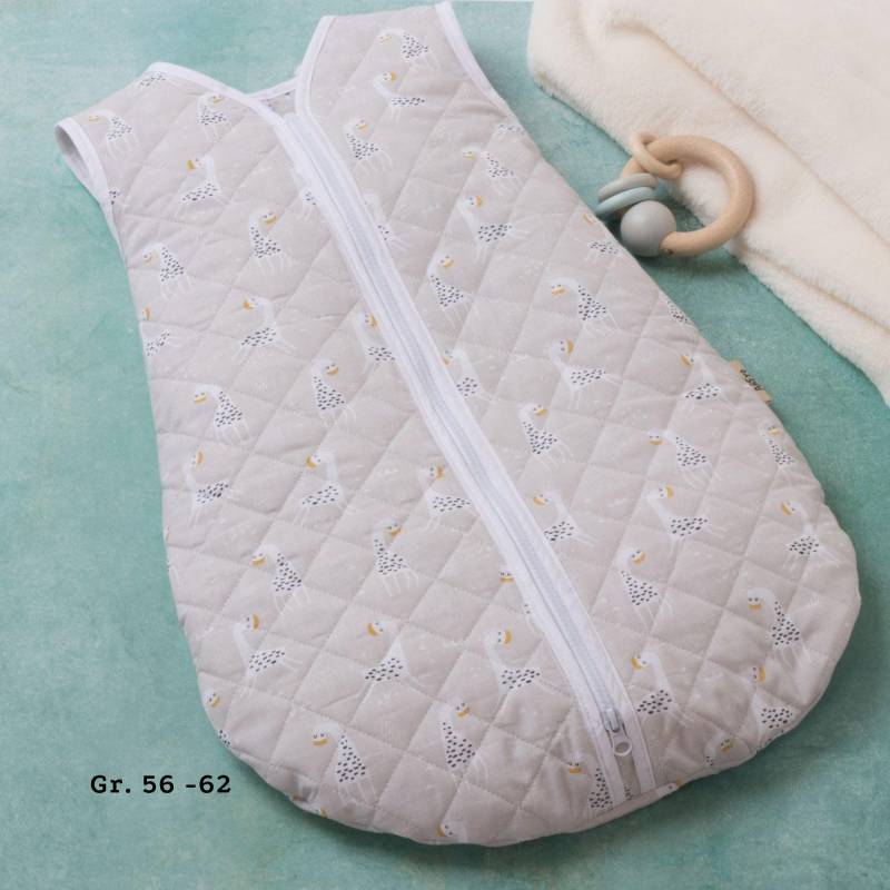 Babyschlafsack, Ganzjahresschlafsack Für Babys, Schlafsack Kleinkinder, Strampelsack in Naturfarben Mit Giraffen Print, Gifts For Kids von AneroNeedlework