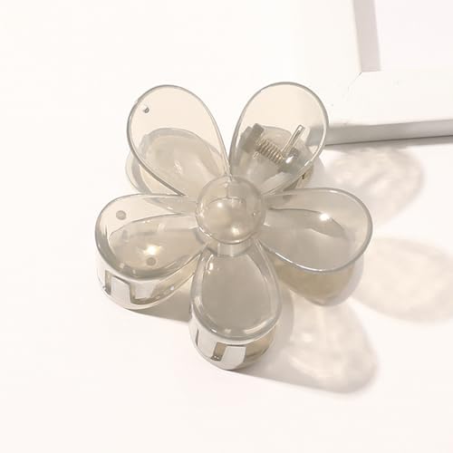 1 Stück Blumen Haarspangen, Kleine Haarklammern für Damen, Rutschfest Haarkrallen, Süße Blumenklammer, Haarspiralen Clip zum Fixieren Haaren für Frauen Haar Accessoires,Hellgrau B 1 Stück Blumen Haarspangen, Kleine Haarklammern für Damen, Rutschfest Haarkrallen, Süße Blumenklammer, Haarspiralen Clip zum Fixieren Haaren für Frauen Haar Accessoires,Hellgrau B von Anevous
