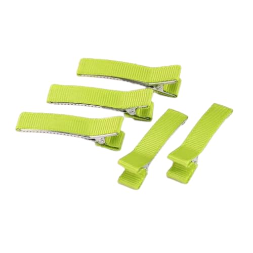 10 Stück Metall Haarspange für Damen, 3.5cm Modische Haarklammern Haarspange, Schöne Haar Schnappclips Einfache Haarspangen Clips für Fraue Dickes Dünnes Haar,Hellgrün von Anevous