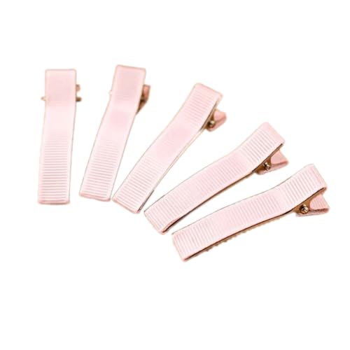 10 Stück Metall Haarspange für Damen, 3.5cm Modische Haarklammern Haarspange, Schöne Haar Schnappclips Einfache Haarspangen Clips für Fraue Dickes Dünnes Haar,Weiß von Anevous