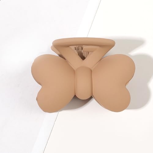 10 Stück kleine Haarklammer für Damen, rutschfeste Haarklammern Einfarbige Haarnadel, Französisch Haarspangen Mode Haarschmuck für Frauen Accessoires,4 cm Gelb von Anevous