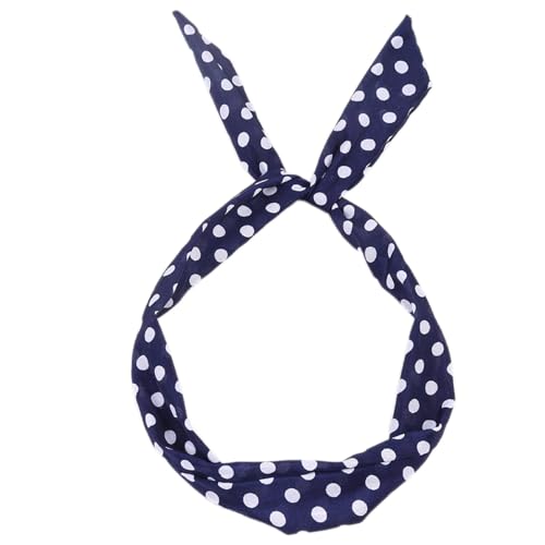 12 Stück Rundes Stirnband für Damen, Schleife Knoten Stirnbänder, Turban Haarbänder Vintage HaarbandKostüm Accessoires Haarschmuck für 90er Jahre Frauen,Marineblau 12 Stück Rundes Stirnband für Damen, Schleife Knoten Stirnbänder, Turban Haarbänder Vintage HaarbandKostüm Accessoires Haarschmuck für 90er Jahre Frauen,Marineblau von Anevous