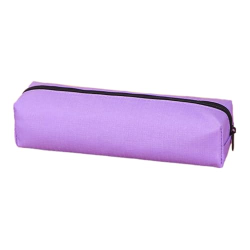 2 Stück Federmäppchen,Große Pencil Case,Fassungsvermögen Mäppchen Tragbare Schreibwarenbeutel,Bleistift Beutel für Middle High School College Office Studentin Mädchen Erwachsener Geschenk,Lila von Anevous