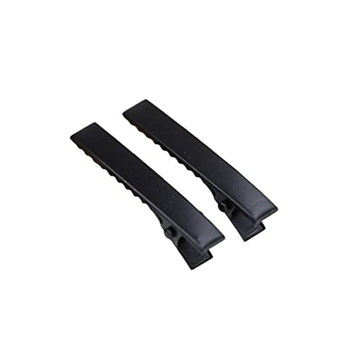 20 Stück Haarspangen für Damen, Rutschfest Haarspangen, Metall Haarclips, Friseursalon Haarklammern, Haar Clips Metall, Haarschmuck Haarspange für DIY Haarstyling,Schwarz G 4cm von Anevous