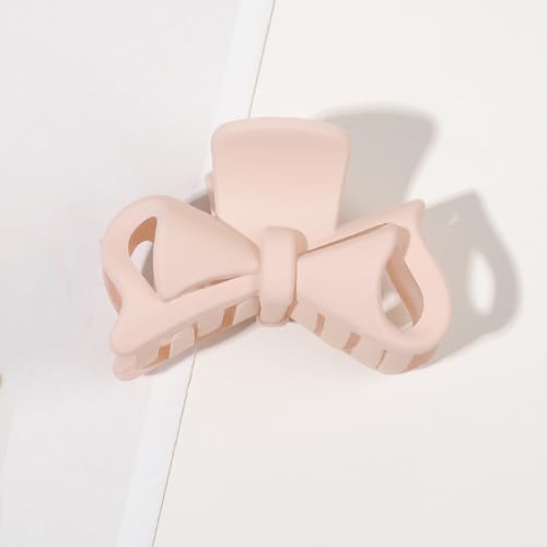 20 Stück kleine Haarklammer für Damen, rutschfeste Haarklammern Einfarbige Haarnadel, Französisch Haarspangen Mode Haarschmuck für Frauen Accessoires,4,5 cm Fliege-Rosa von Anevous