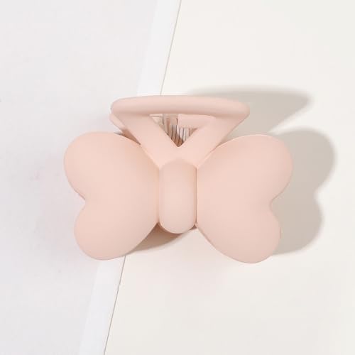 20 Stück kleine Haarklammer für Damen, rutschfeste Haarklammern Einfarbige Haarnadel, Französisch Haarspangen Mode Haarschmuck für Frauen Accessoires,4 cm Rosa von Anevous