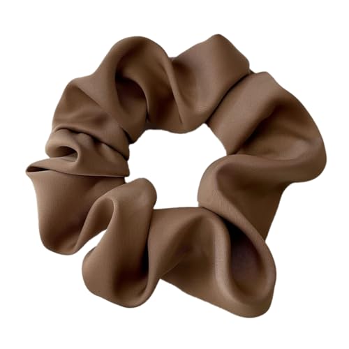 3 Stück Satin Haargummi für Damen, Weiche Elastische Scrunchies, Haarband Gummibänder, Zopfgummis Haargummis, Seide Haarschmuck für Lange Lockige Haare Frauen,Khaki, M 3 Stück Satin Haargummi für Damen, Weiche Elastische Scrunchies, Haarband Gummibänder, Zopfgummis Haargummis, Seide Haarschmuck für Lange Lockige Haare Frauen,Khaki, M von Anevous