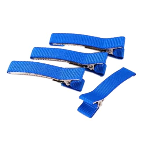 30 Stück Metall Haarspange für Damen, 5cm Modische Haarklammern Haarspange, Schöne Haar Schnappclips Einfache Haarspangen Clips für Fraue Dickes Dünnes Haar,Königsblau von Anevous