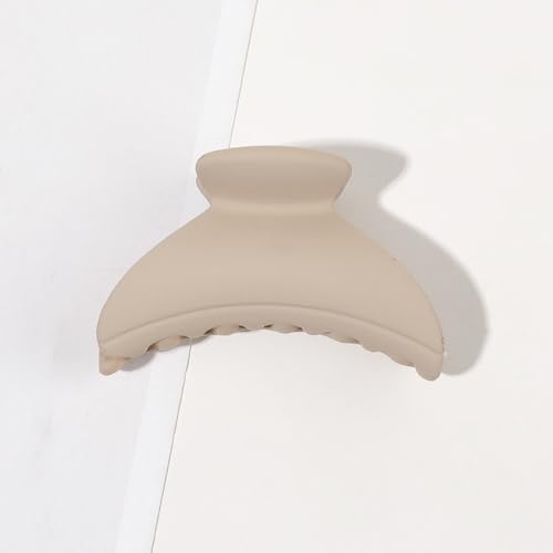 30 Stück kleine Haarklammer für Damen, rutschfeste Haarklammern Einfarbige Haarnadel, Französisch Haarspangen Mode Haarschmuck für Frauen Accessoires,4,5 cm Halbmond-Hellkaffee von Anevous