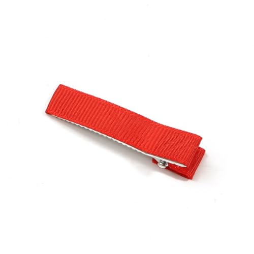 60 Stück 4.8cm Kleine Haarklammern Mädchen,Mini Metall Duckbill-Haarspangen,Niedlicher Haarschmuck,Haarnadeln,Haarclips,Zubehör für Baby,Mädchen,Kinder,DIY Basteln,Rot von Anevous