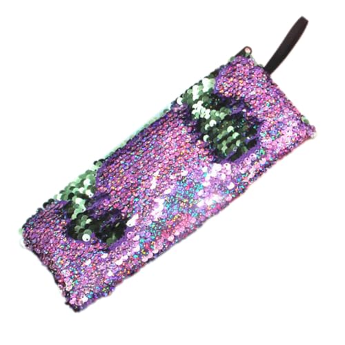 Anevous 2 Stück Glänzendes Federmäppchen,Reversibel Pailletten Kosmetiktasche,Federtaschen,Meerjungfrau Mäppchen,Pencil Case für Mädchen,Frauen,Handtasche,Geldbörse,Schulmäppchen,Bunt C von Anevous