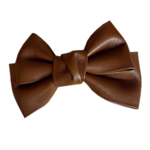 Haarschleifen Haarspangen Damen, Große Schleife Haarklammern, Schleife mit Entenschnabel Haarclips, Französische Haarspangen für Haarschmuck Mädchen Frauen,Kaffee von Anevous