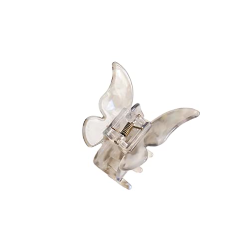 Schmetterlinge Haarklammer Damen, Rutschfeste Haarnadel, Haarspangen für dickes lockiges langes Haar, Haar Clips starker Halt Haarschmuck Accessoire für FrauenGrau von Anevous