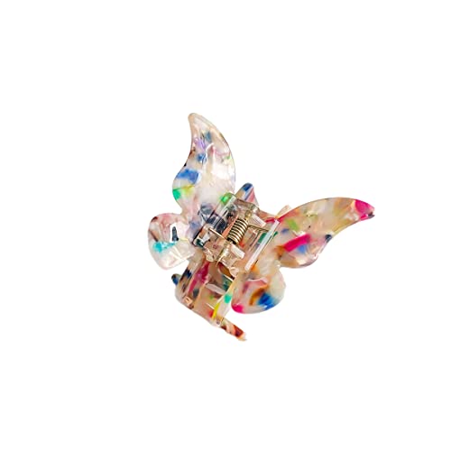 Schmetterlinge Haarklammer Damen, Rutschfeste Haarnadel, Haarspangen für dickes lockiges langes Haar, Haar Clips starker Halt Haarschmuck Accessoire für FrauenMischfarben von Anevous