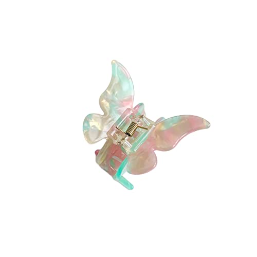 Schmetterlinge Haarklammer Damen, Rutschfeste Haarnadel, Haarspangen für dickes lockiges langes Haar, Haar Clips starker Halt Haarschmuck Accessoire für FrauenSymphoniegrün von Anevous