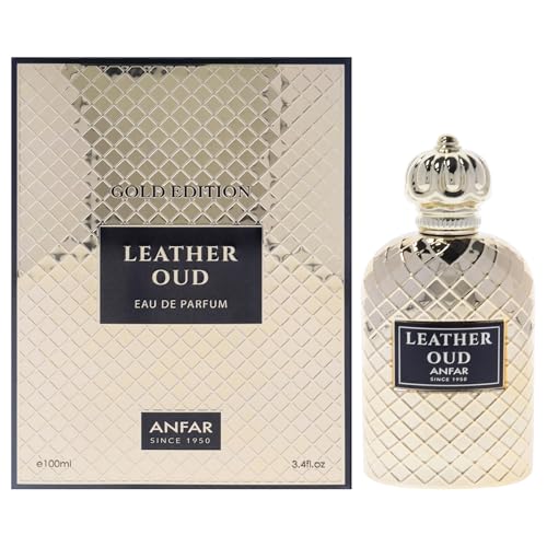 Leather Oud – Gold Edition by Anfar for Men – 3,4 oz EDP Spray von Anfar