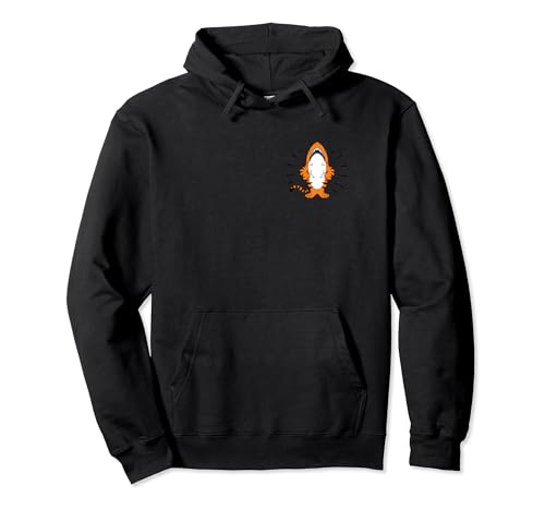 Lustiger Tiger Hai Comic Zeichnung für Herren Damen Kinder Pullover Hoodie von Angel Fishing, lustige Sprüche