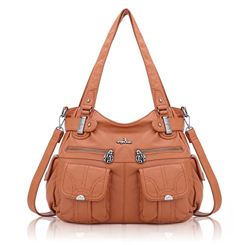 Angel Kiss Tasche Damen Handtasche Schultertasche Damenhandtasche Umhängetaschen Tragetasche Tote Shopper Groß Hobo Taschen Henkeltaschen von Angel Kiss