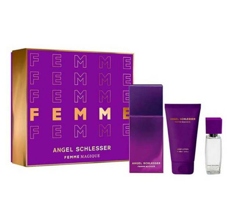 Angel Schlesser Eau de Toilette Femme Magique EdT 100ml Set 3 Artikel von Angel Schlesser