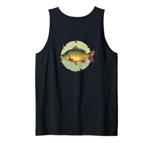 #snirt Angel T-Shirt Herren, Angler Angelkleidung Karpfen Tank Top von Angel TShirt Herren, Angler Angelkleidung Geschenk