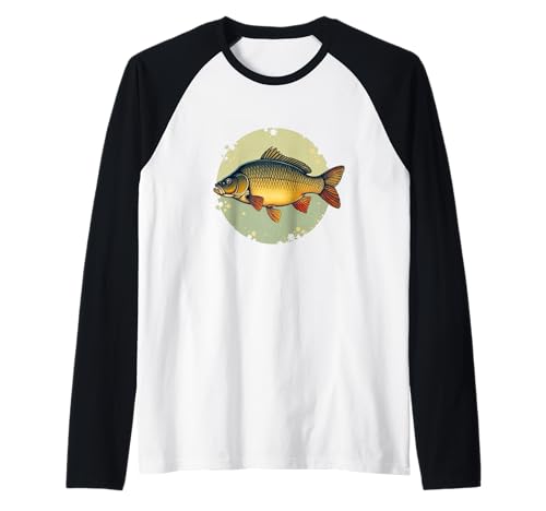 #snirt Angel T-Shirt Herren, Angler Angelkleidung Geschenke Raglan von Angel TShirt Herren Angler Angelkleidung Geschenke