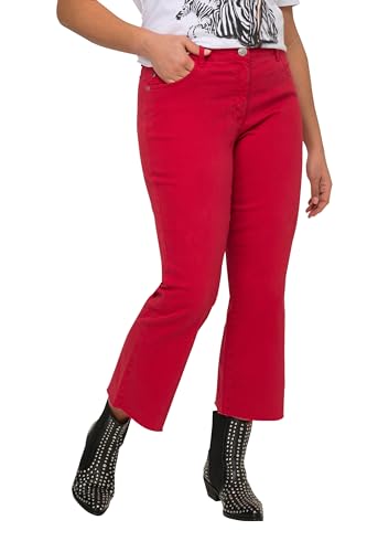 Angel of Style Damen große Größen Übergrößen Plus Size 3/4-Jeans, Schlag, 5-Pocket rot 50 830096535-50 von Angel of Style