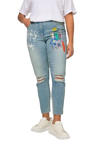 Angel of Style Damen große Größen Übergrößen Plus Size Jeans, 5-Pocket hellblau 54 201792171-54 von Angel of Style