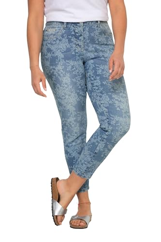 Angel of Style Damen große Größen Übergrößen Plus Size Jeans, Slim Fit, Alloverdruck, 5-Pocket Blue Denim 46 831392902-46 von Angel of Style