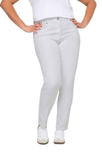 Angel of Style Damen große Größen Übergrößen Plus Size Jeans Emma, Slim Fit, Stretchkomfort, 5-Pocket schneeweiß 22 831913200-22 von Angel of Style