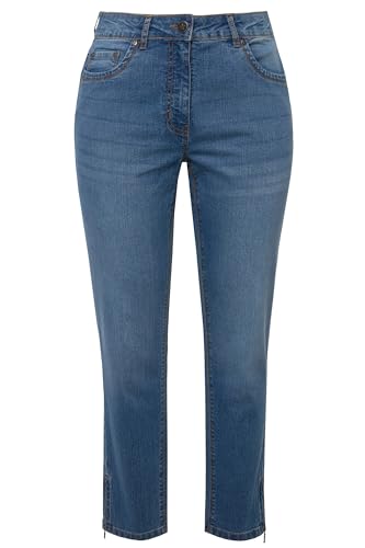 Angel of Style Damen große Größen Übergrößen Plus Size Jeans Irma, Slim Fit, Stretchkomfort, 5-Pocket hellblau 46 831948171-46 von Angel of Style