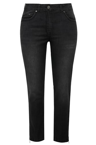 Angel of Style Damen große Größen Übergrößen Plus Size Jeans Irma, Slim Fit, Stretchkomfort, 5-Pocket schwarz 48 831948100-48 von Angel of Style