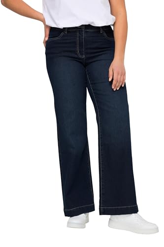 Angel of Style Damen große Größen Übergrößen Plus Size Jeans Nora, weit und gerade, Stretchkomfort, 4-Pocket dunkelblau 100 831926110-100 von Angel of Style