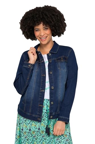 Angel of Style Jeansjacke Frieda# authentische Jacke mit Wasch-Effekten und Stretchkomfort. Hemdkragen, Metallknöpfe, 4 Taschen. Langarm mit Manschetten. von Angel of Style