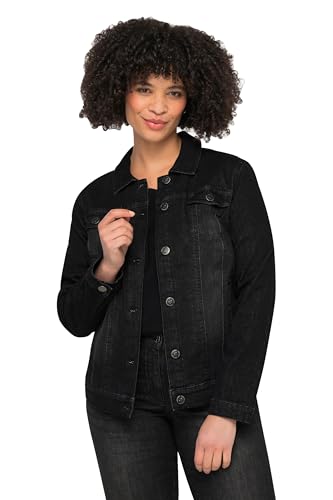 Angel of Style Jeansjacke Frieda# authentische Jacke mit Wasch-Effekten und Stretchkomfort. Hemdkragen, Metallknöpfe, 4 Taschen. Langarm mit Manschetten. von Angel of Style