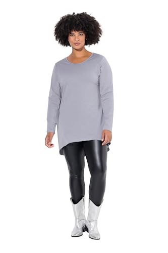 Angel of Style Damen große Größen Übergrößen Plus Size Longshirt, Bequeme Passform, Rundhals, Langarm bleigrau 42 832033187-42 von Angel of Style