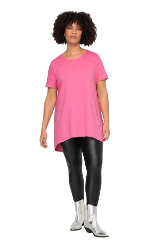 Angel of Style Damen große Größen Übergrößen Plus Size Longshirt, Rundhals, Halbarm, gerundeter Saum Blasses pink 48 832019802-48 von Angel of Style