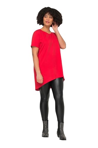 Angel of Style Damen große Größen Übergrößen Plus Size Longshirt, Rundhals, Halbarm, gerundeter Saum Lychee 48 832019530-48 von Angel of Style