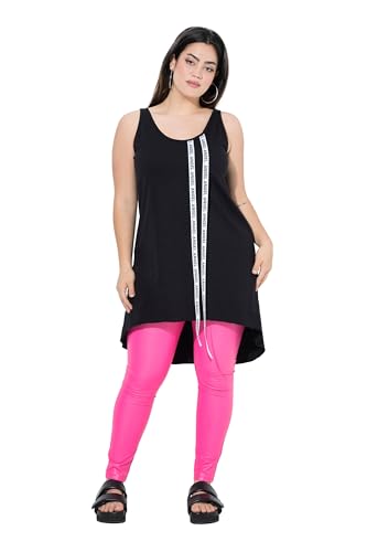 Angel of Style Damen große Größen Übergrößen Plus Size Longtop, A-Linie, Angel-Zierbänder schwarz 50 842522100-50 von Angel of Style